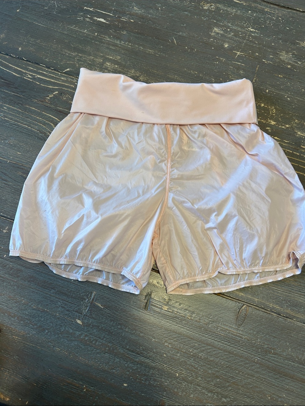Mirella Soft Light Pink Ballet Warm-Up Shorts